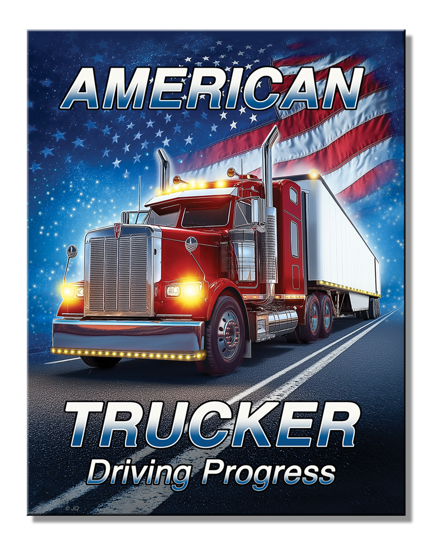 Amerikaanse trucker