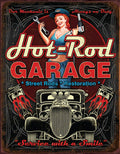 Hot Rod Garage - Pistons Tin Sign