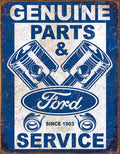 Ford Service - Pistons Tin Sign