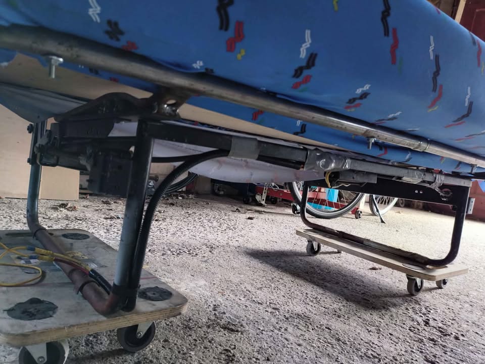 Slaapbank voor een camper